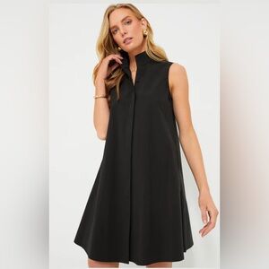 TUCKERNUCK sleeveless black Charlie dress, pockets, hidden placard, size medium